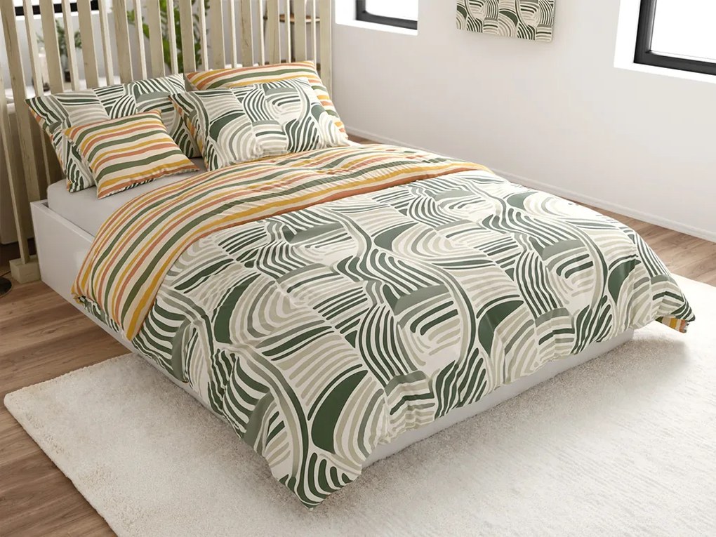 PrzytulneMieszkanie.pl PrzytulneMieszkanie.pl Bawełniana pościel ZENVIA POLY kolorowa Rozmiar pościeli: 2 szt 70 x 90 cm | 200 x 220 cm