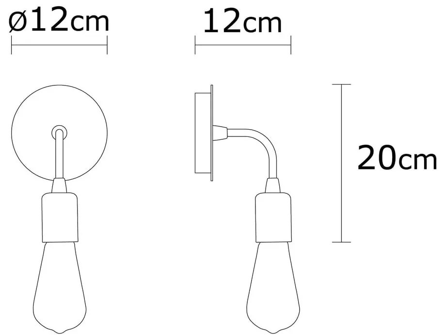 Kinkiet w kolorze złota Harput – Opviq lights