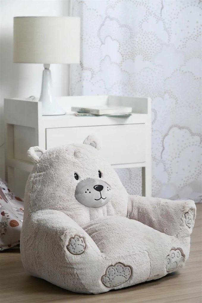 Puf dla dzieci, pluszowe zwierzątko, THEO, 45 cm