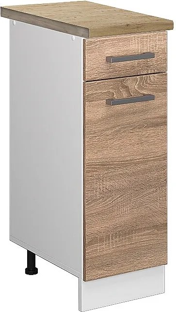 Szafka dolna do kuchni sonoma 30x60x81.6 r-line