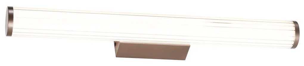 Retro Kinkiet / Lampa scienna brązowy 60 cm z LED IP44 - Coco Retro Oswietlenie wewnetrzne