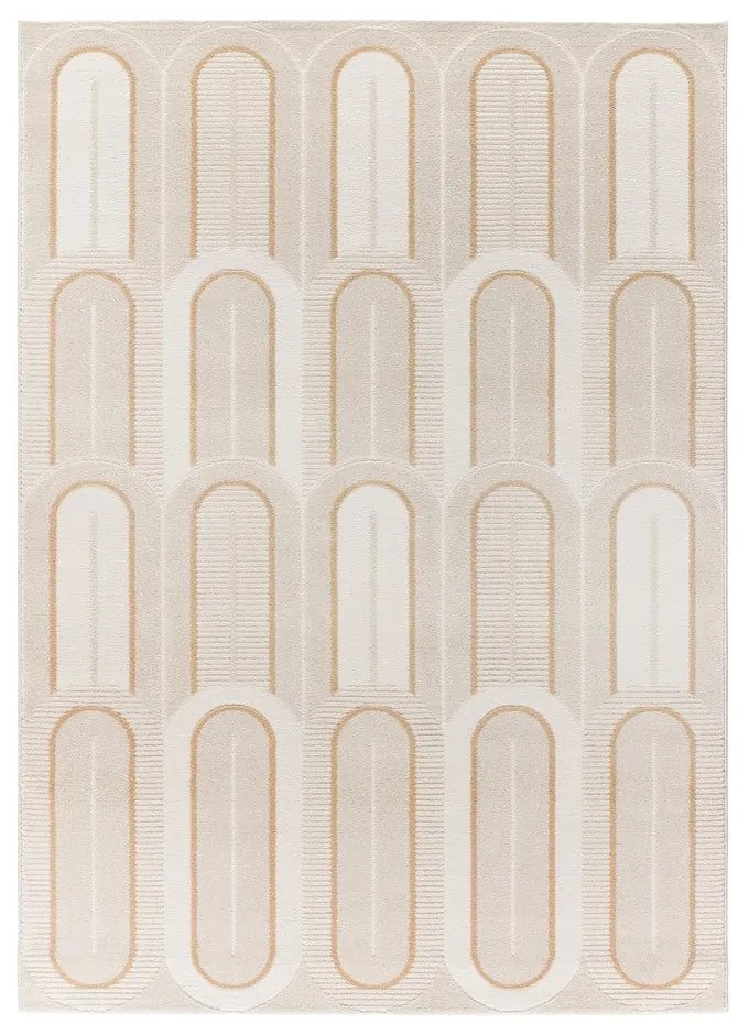 Kremowy dywan 80x150 cm Flora – Universal