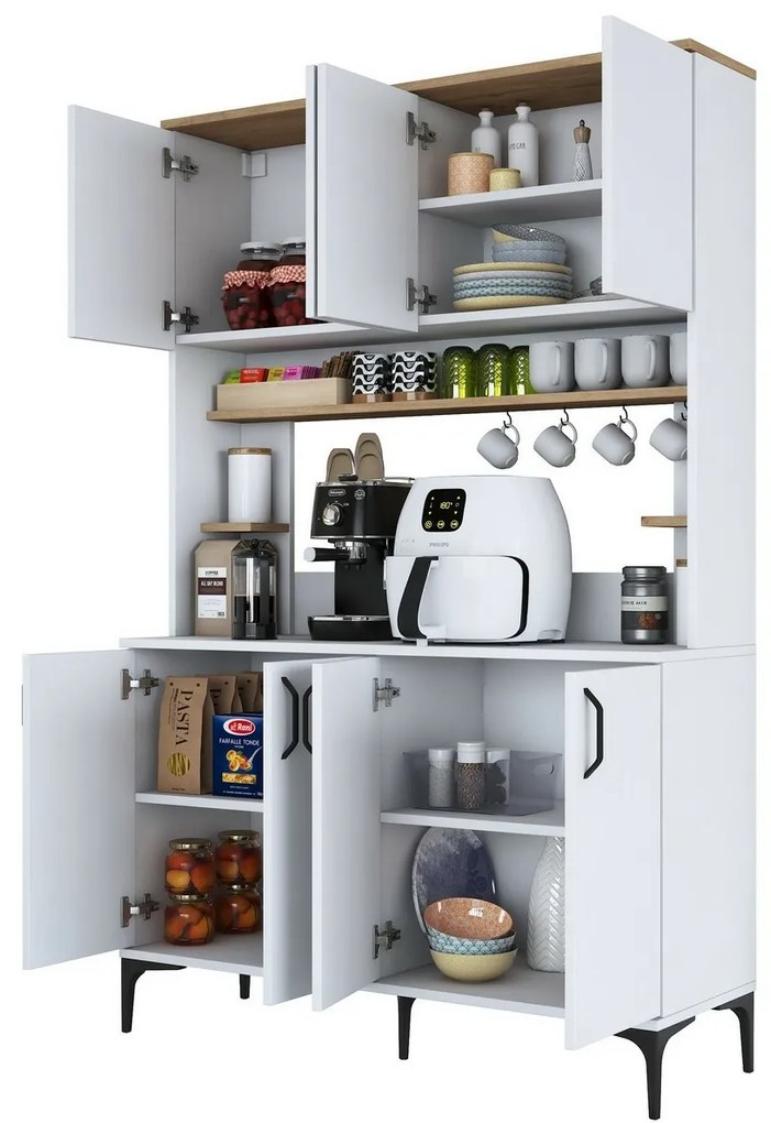 Szafa Jevy Walnut and White