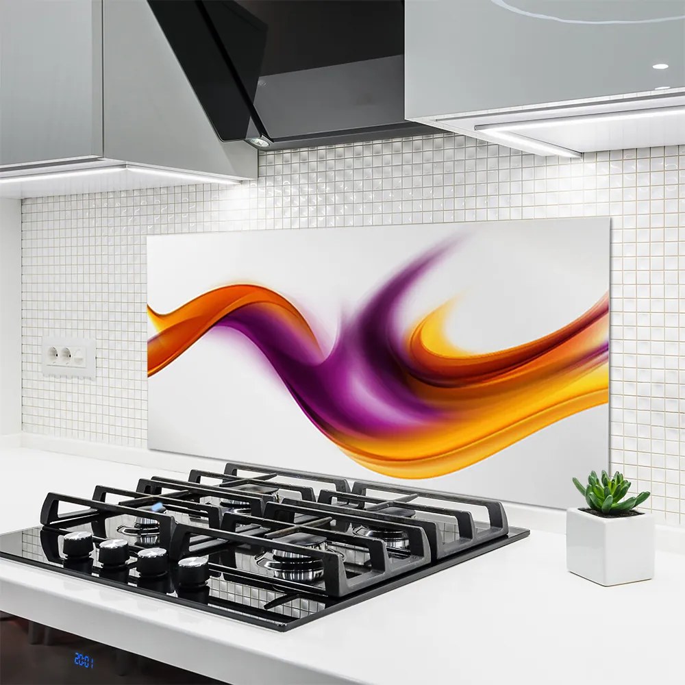 Panel Szklany do Kuchni Nowoczesna Ekspresja Graficzna