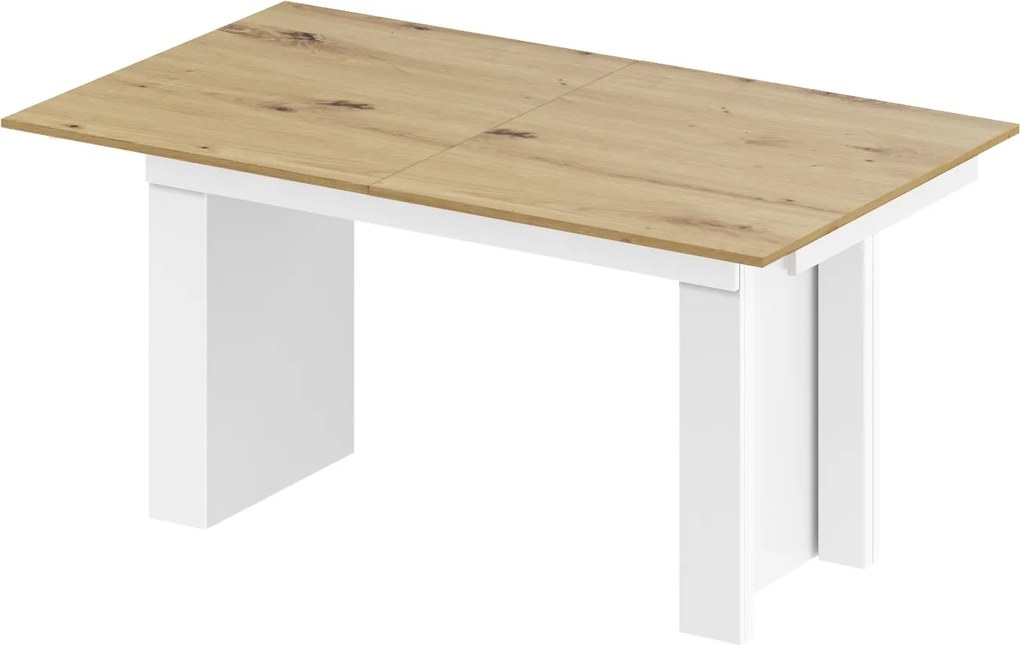 Stół z blatem rozkładanym do 410 cm Magro dąb Hubertus