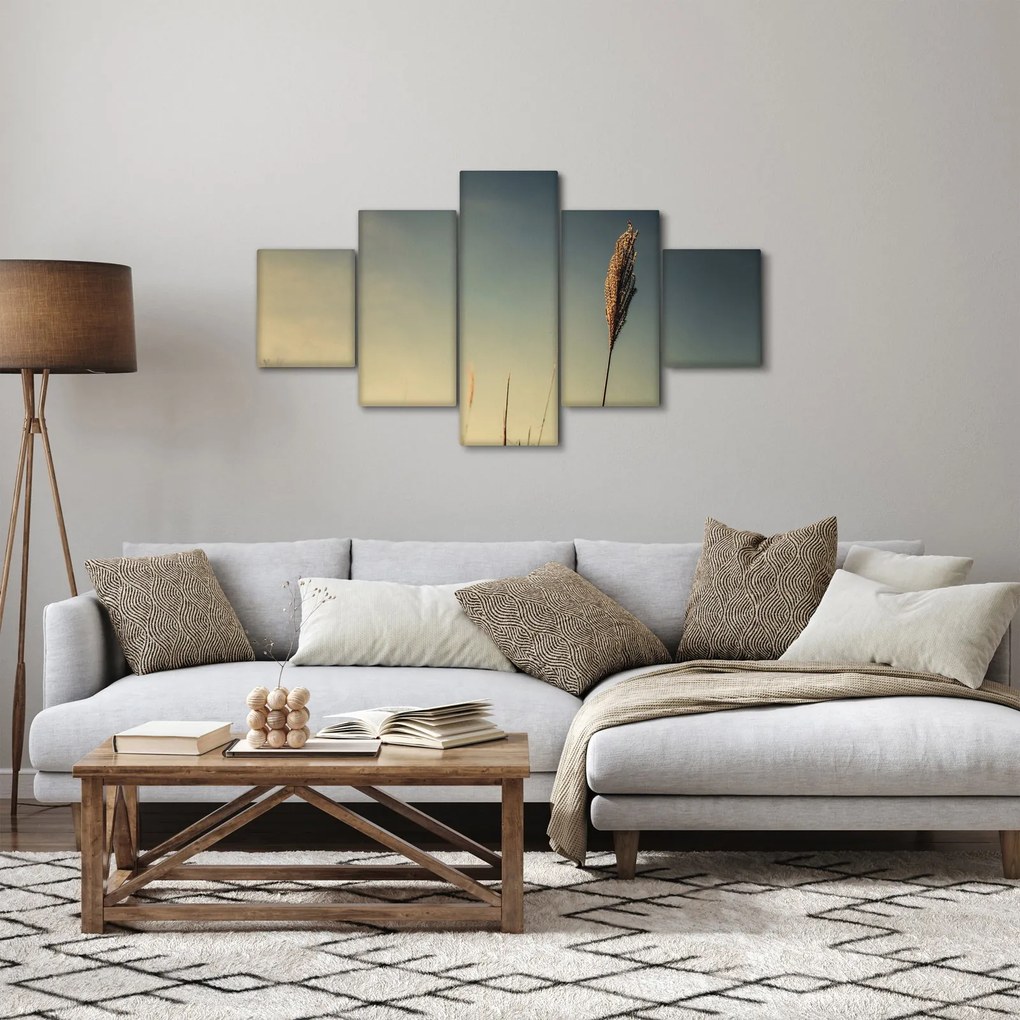 Obraz z trawą (125x70 cm)