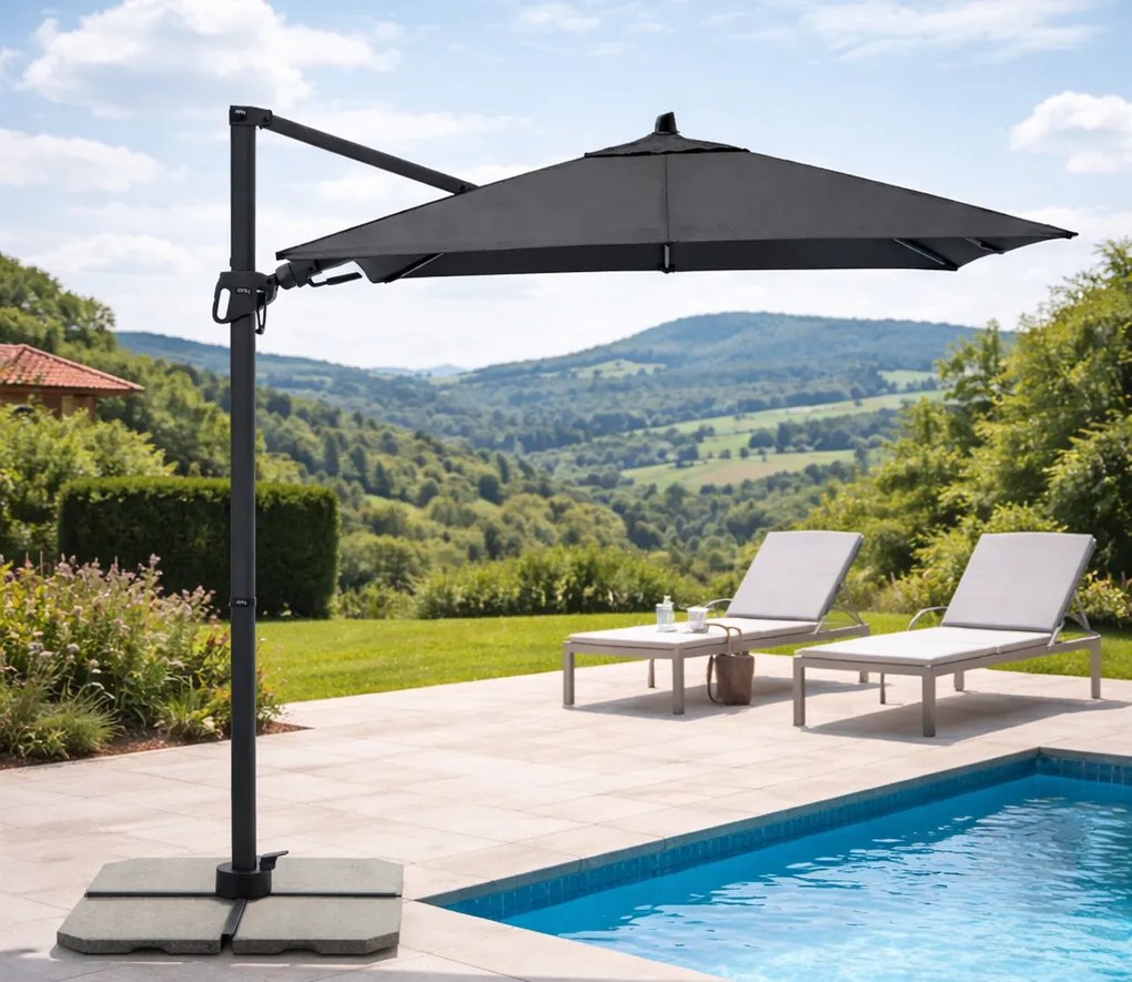 Derby DX 210 x 210 cm antracyt