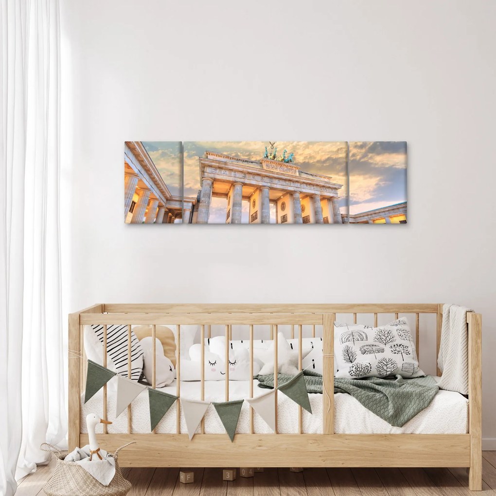 Obraz - Brama Brandenburska, Berlin, Niemcy (170x50 cm)