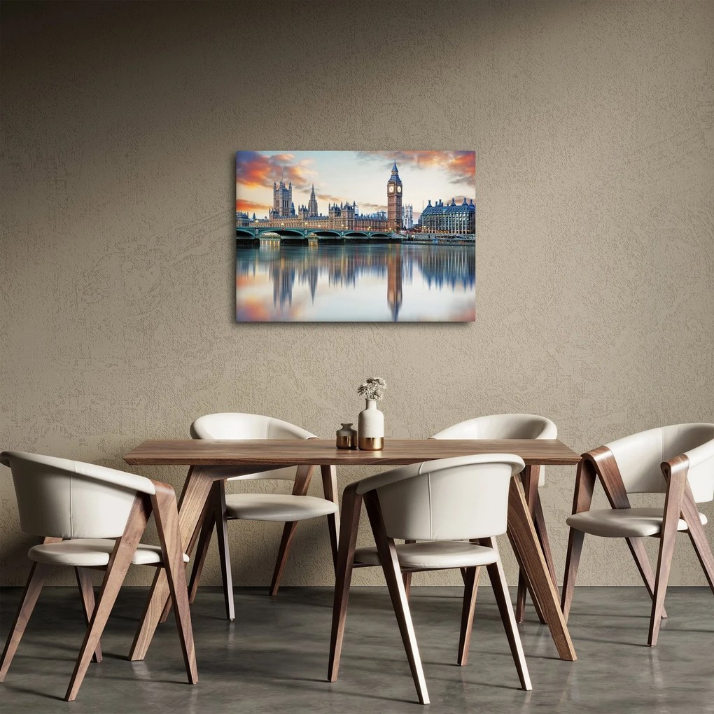 Obraz - Houses of Parliament w Londynie (70x50 cm)