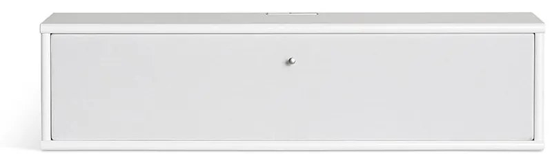 Biała szafka pod TV 89x22 cm Mistral – Hammel Furniture