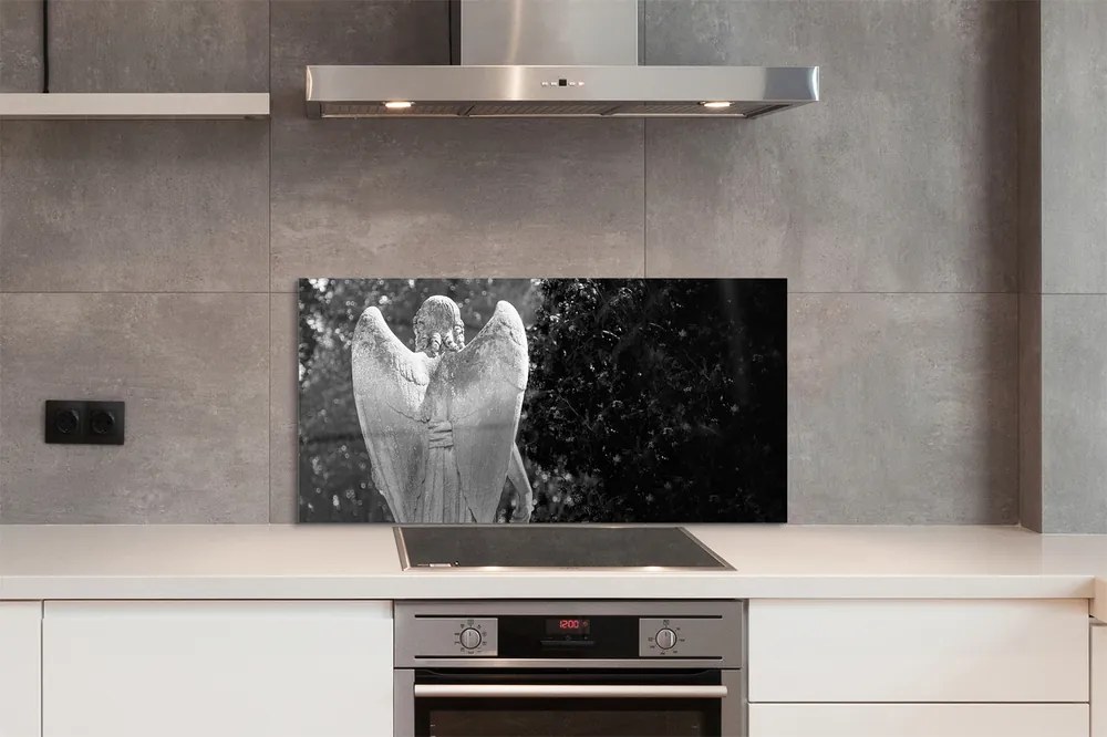 Szklany Panel Anielskie Skrzydła w Lesie