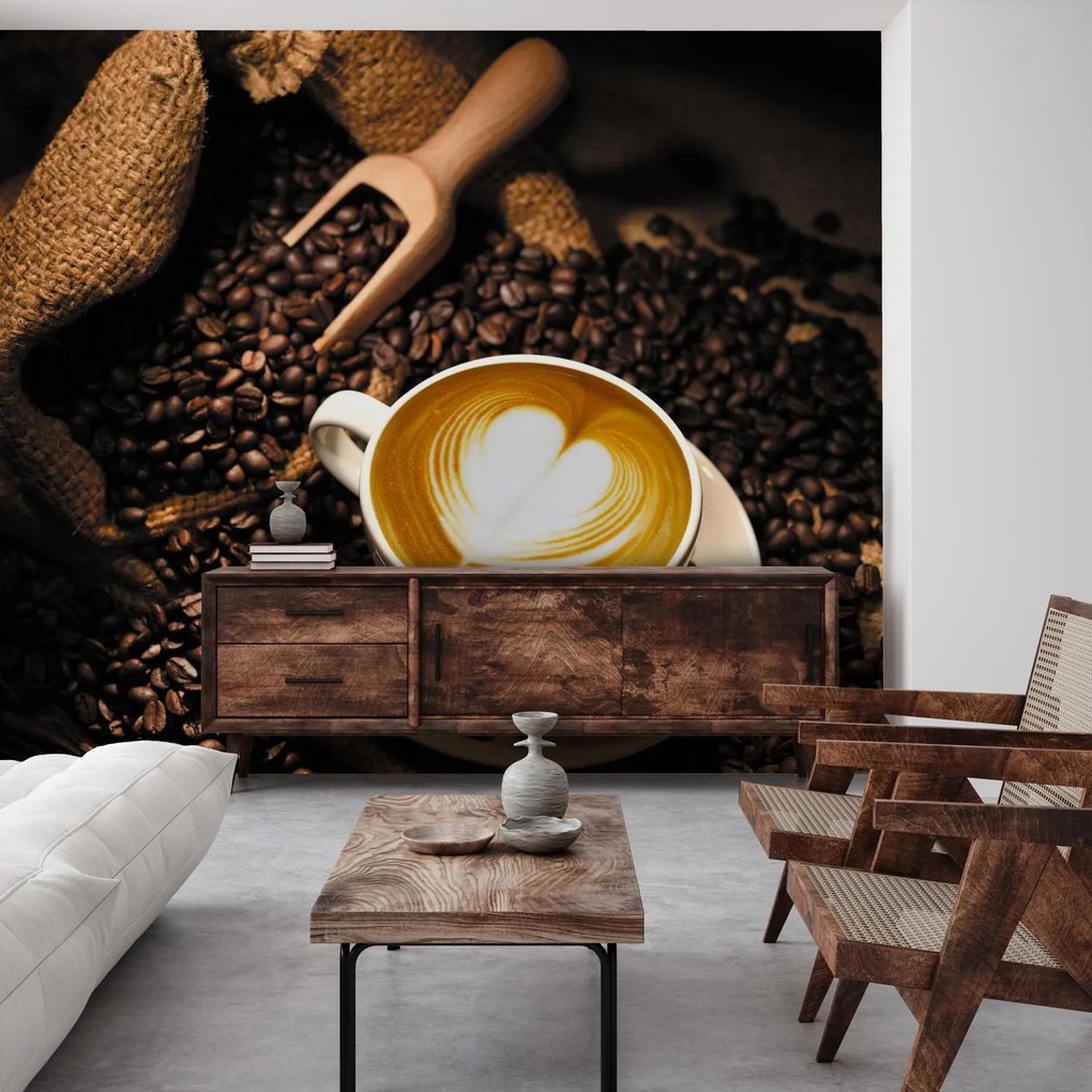 Fototapeta - Cappuccino (196x136 cm)
