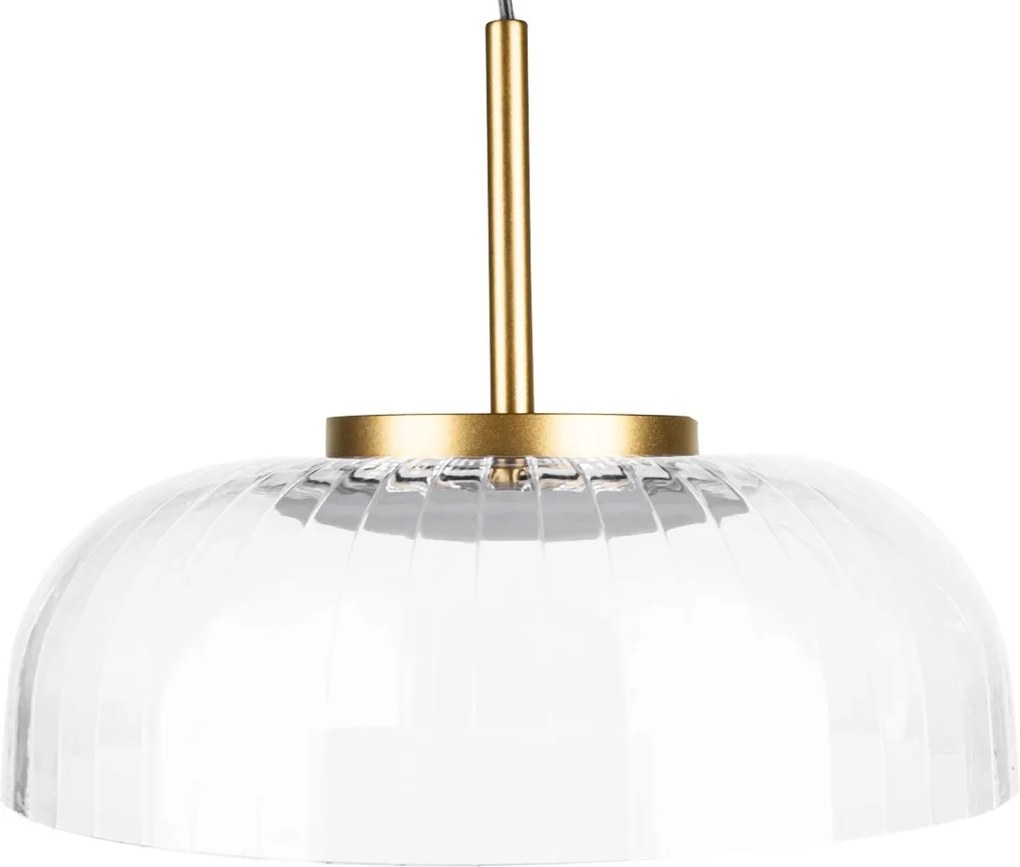 Wisząca lampa ledowa z akrylowym kloszem Vitrum