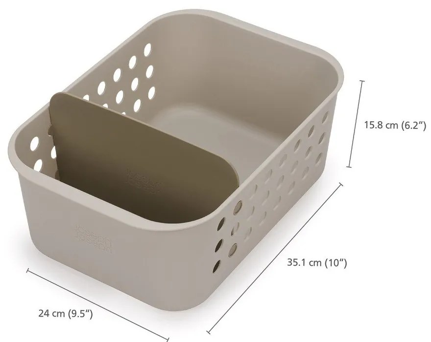 Beżowy organizer łazienkowy EasyStore – Joseph Joseph