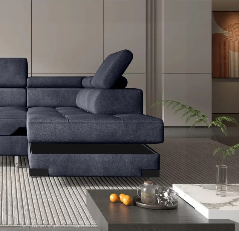 Narożnik EMPORIO L z funkcją spania WERSAL