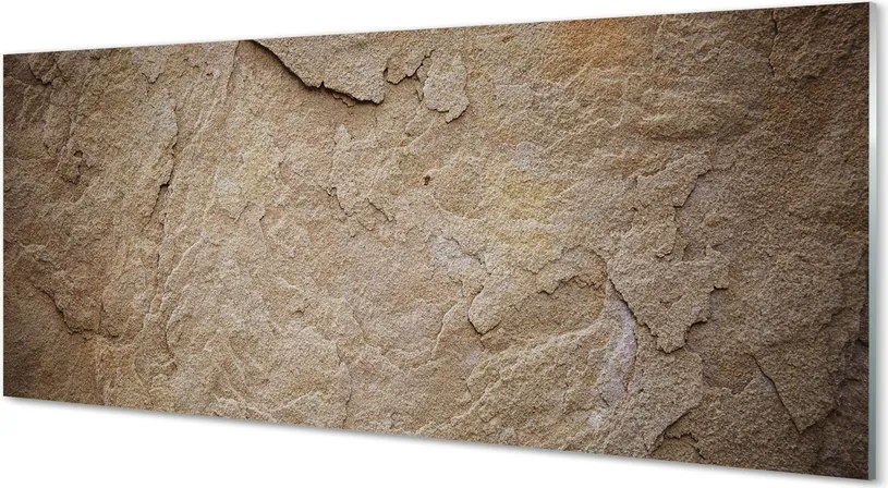 Szklany Panel Surowy Mur z Kamieni