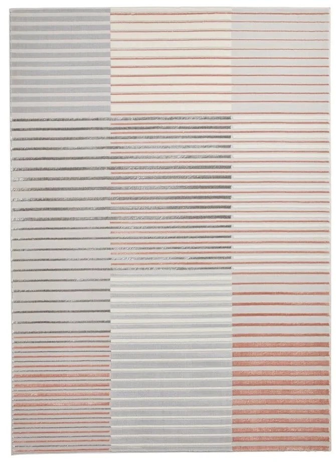 Różowo-szary dywan 170x120 cm Apollo – Think Rugs