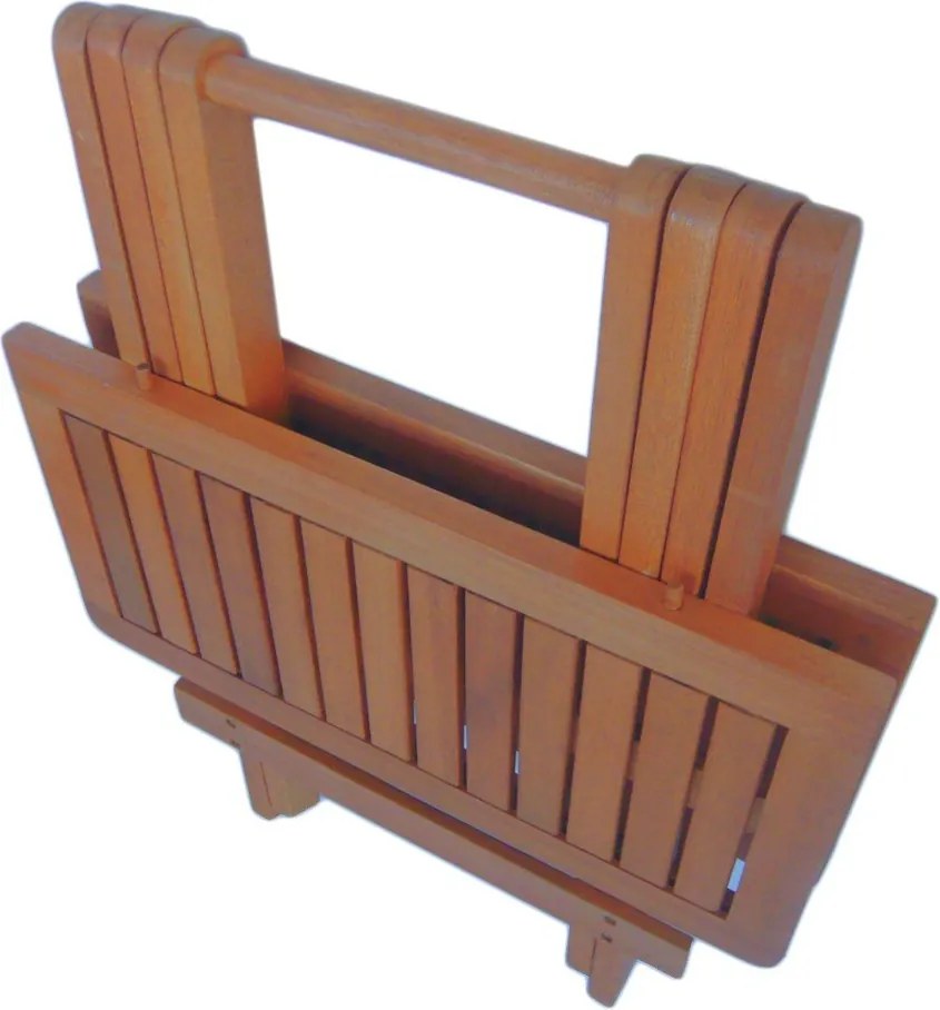 Stolik ogrodowy z litego drewna akacjowego 50x50 cm Cleveland – Garden Pleasure