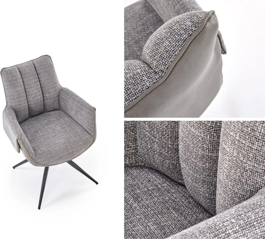 Krzesło do jadalni z funkcją obracania K579 Halmar