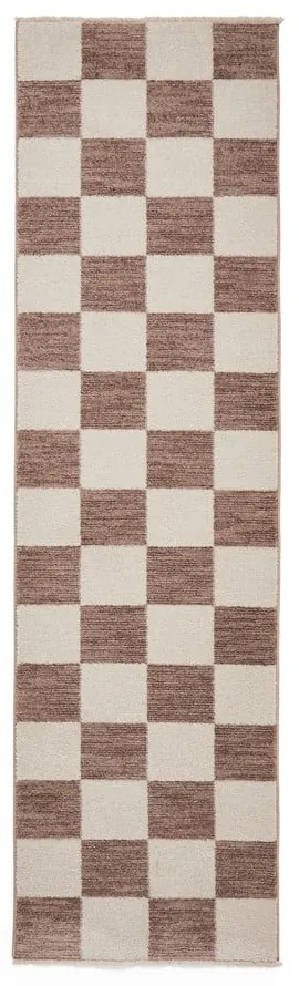 Brązowy chodnik 60x230 cm Baltimore – Think Rugs