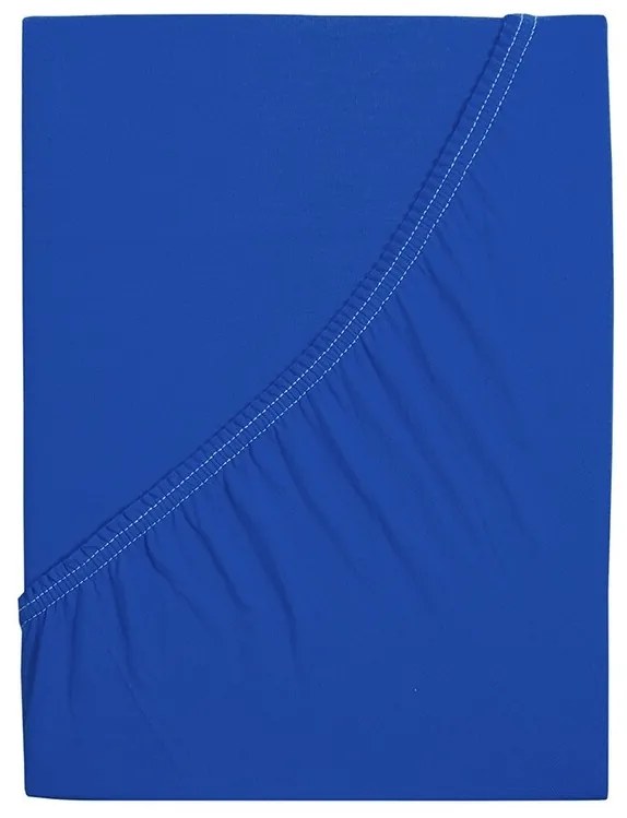 4Home prześcieradło jersey Ideal królewski niebieski, 140 x 200 cm