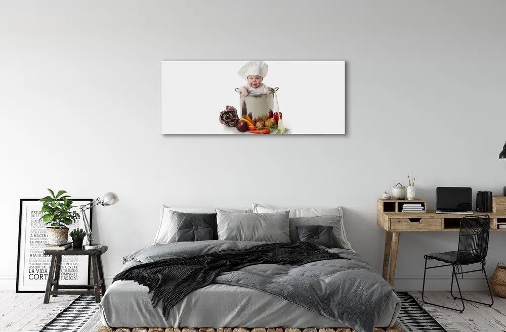 Obraz na płótnie Zabawne Ujęcie z Warzywami