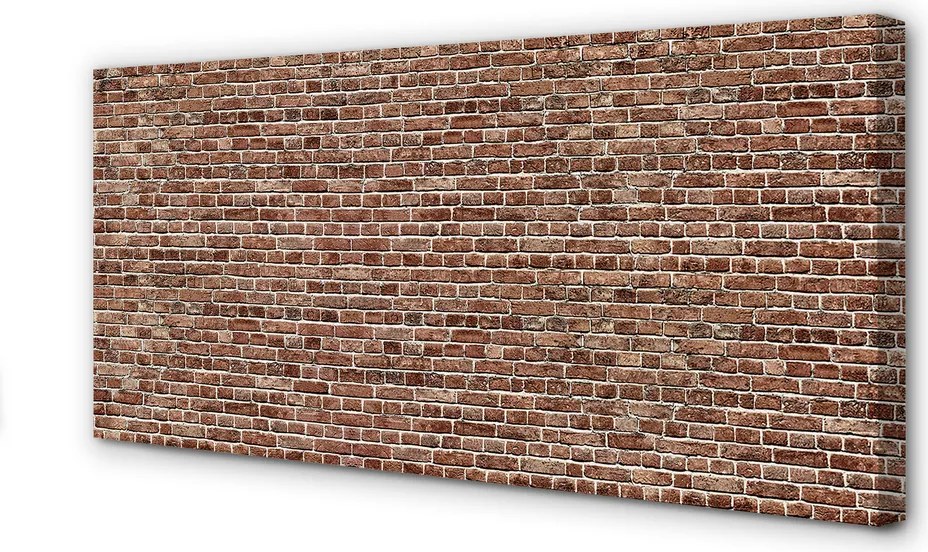 Fotoobraz na płótnie Solidny Mur Ceglany