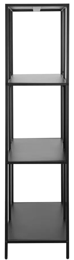 Czarny metalowy regał 75x144 cm Charleston – Støraa