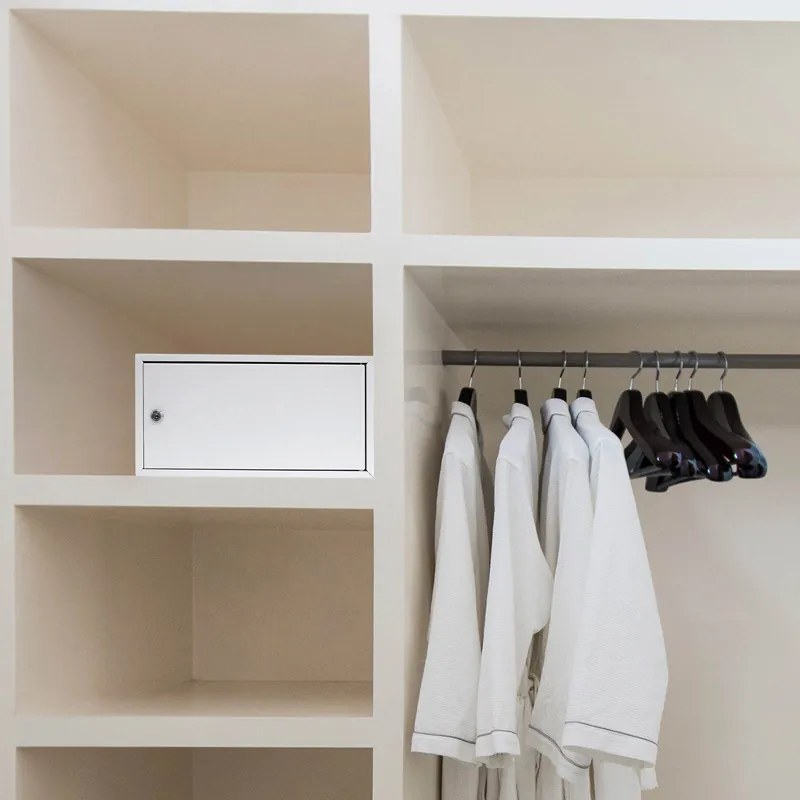 Sejf meblowy HOME CASE 3, 190 x 370 x 260 mm, mechaniczny - na klucz