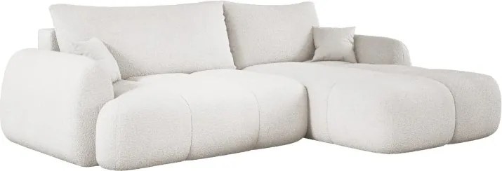 Narożnik COCO z funkcją spania poduszkami i pojemnikiem Now Or Never 01 DOMOHOME