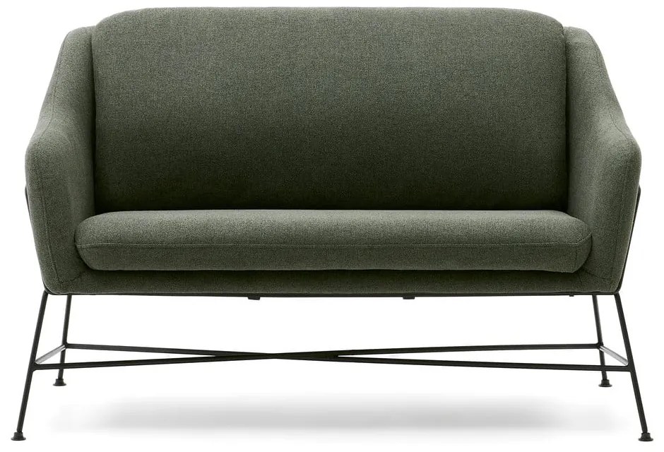Zielona sofa 128 cm Brida – Kave Home