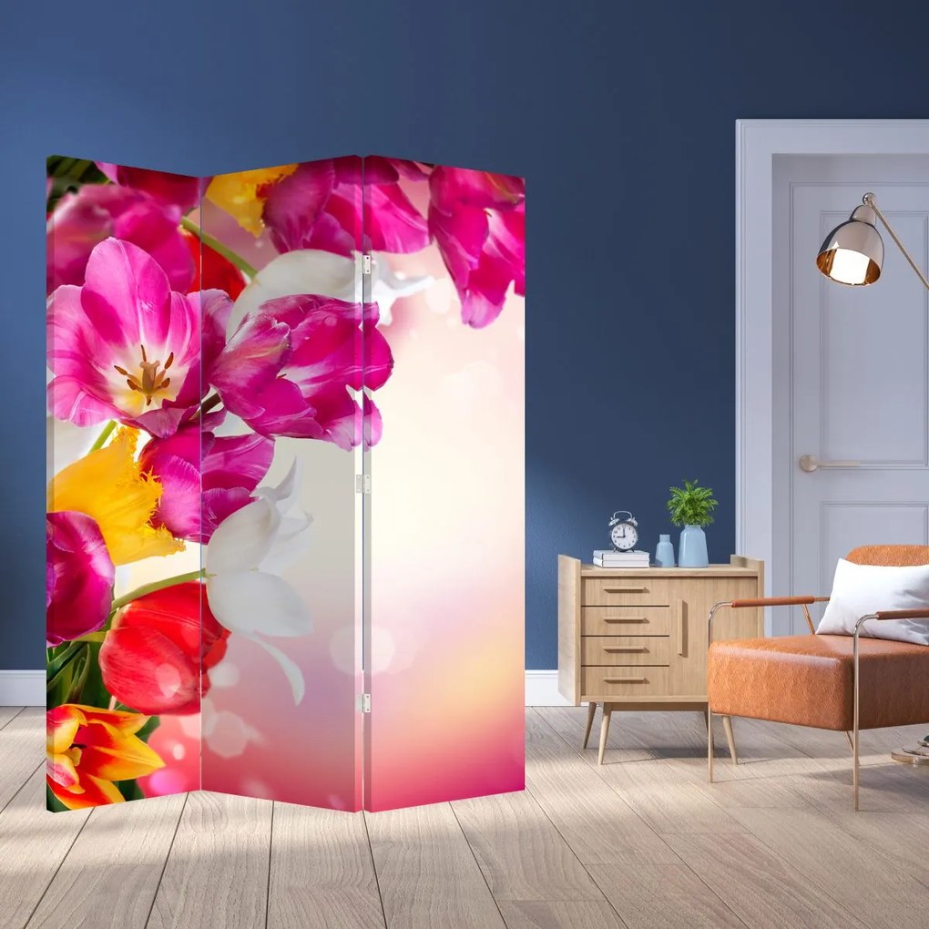 Parawan - Tulipany (126x170 cm)