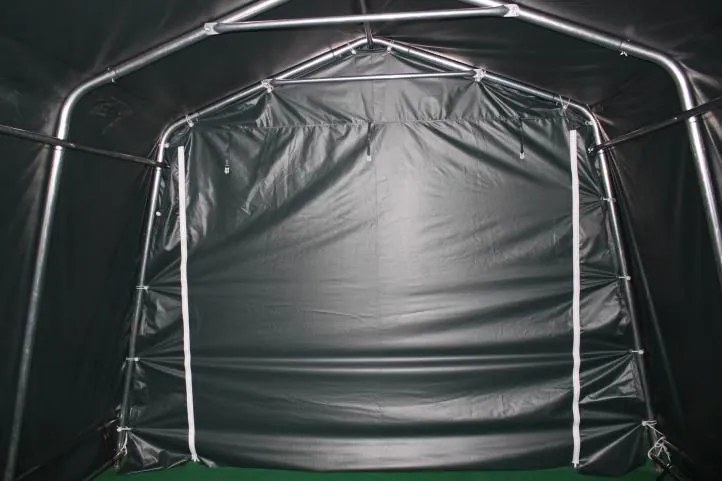 Ogródowy i gospodarczy namiot 3,3 × 6 m, zielony, PVC550g/m²