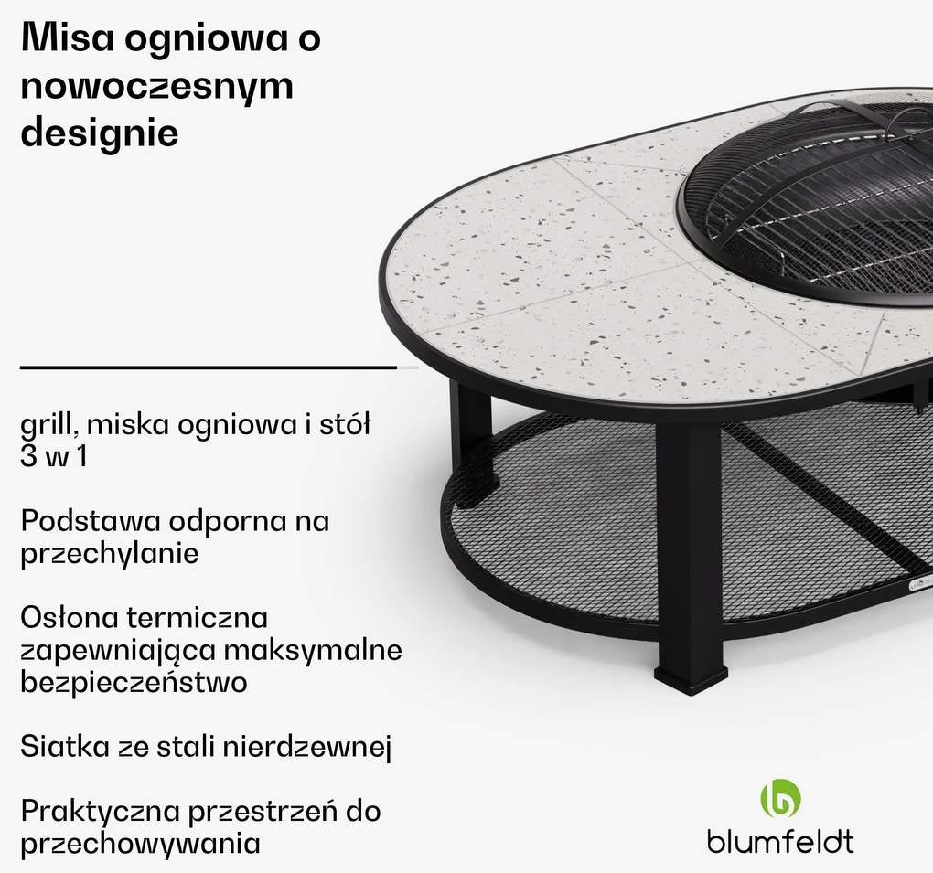 Blumfeldt Merano Circolo L, misa paleniskowa 3 w 1