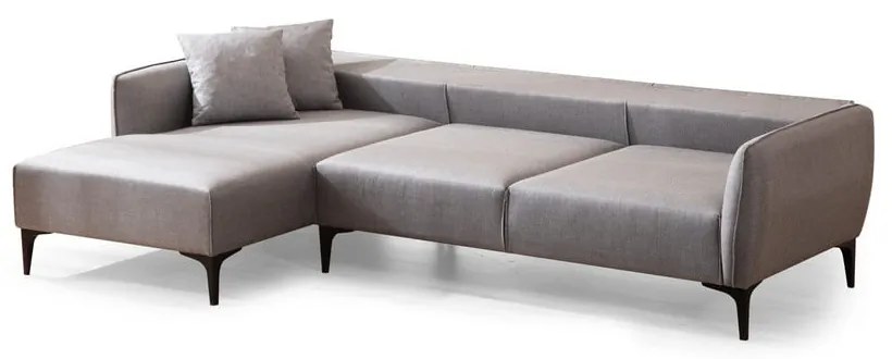 Jasnoszara sofa narożna Belissimo, narożnik lewy – Balcab Home