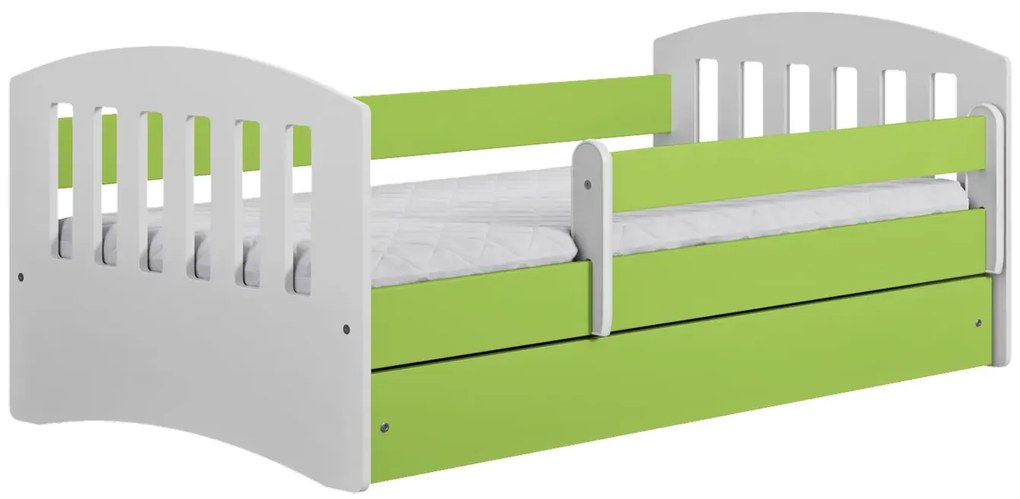 Łóżko dziecięce z szufladą i materacem 80x140 P5-R21