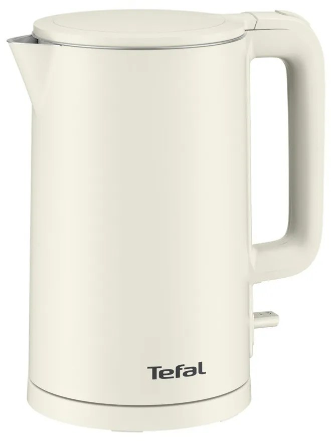 Kremowy czajnik elektryczny 1,5 l Thermo Protect KO140AE0 – Tefal