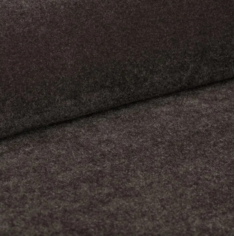 Łóżko LUX tapicerowane z pojemnikiem i zagłówkiem w tkaninie AMON 15 kolor BRĄZOWY DOMOHOME