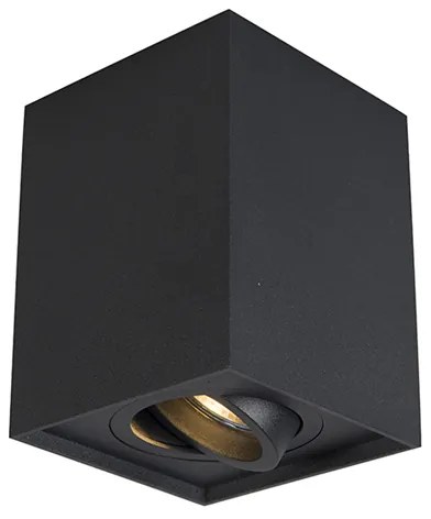 Inteligentny reflektor czarny regulowany z WiFi GU10 - Quadro Up