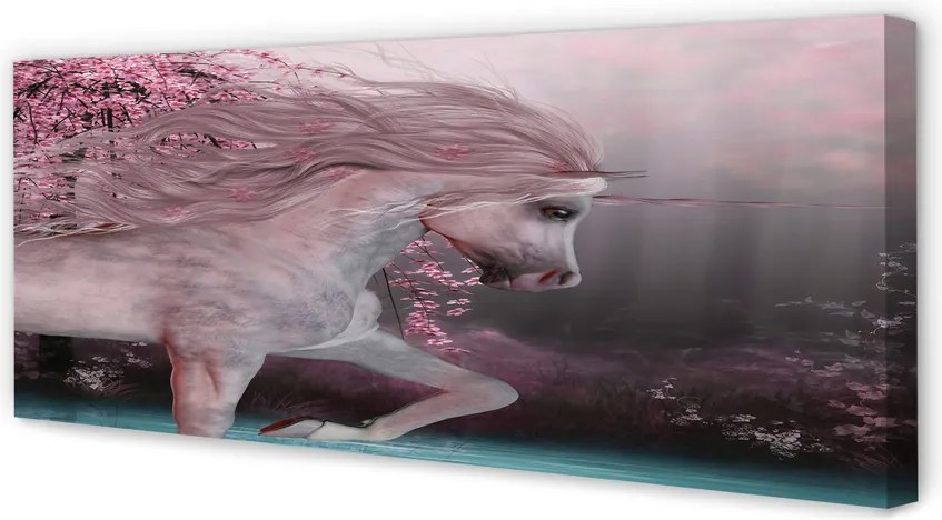 Zdjęcie na płótnie Jednorożec nad Jeziorem