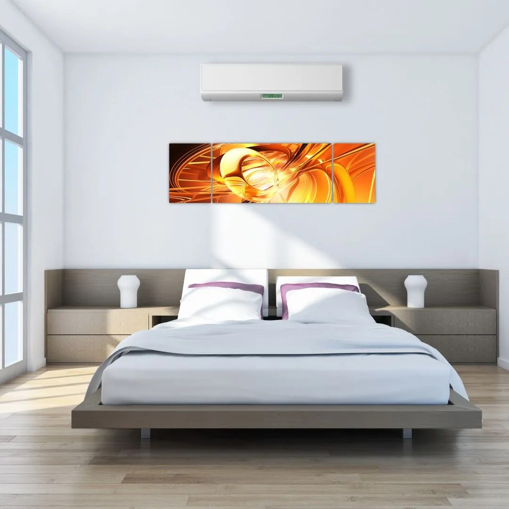 Obraz abstrakcji (170x50 cm)