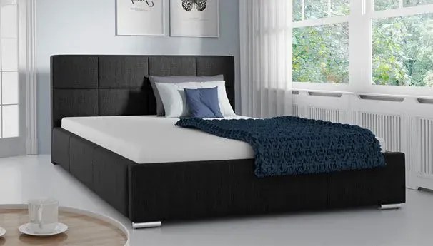 Łóżko tapicerowane Caner 200x200 - 44 kolory