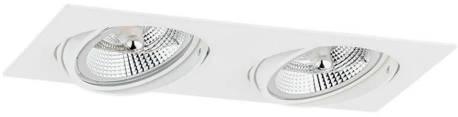 Argon 1046 - Oprawa sufitowa OLIMP 2xGU10-AR111/12W/230V biała