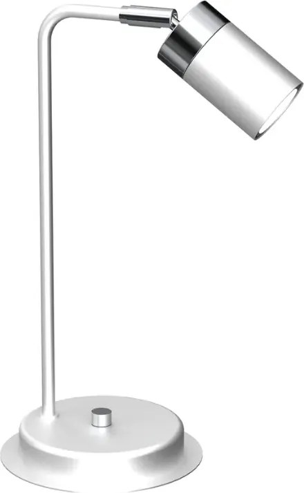Biała lampka stołowa - 5X K380 E8-W71