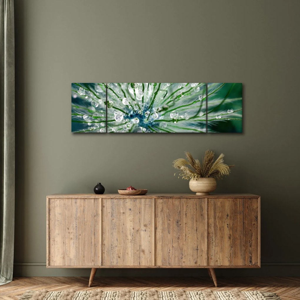 Obraz - Makro zdjęcie kwiatu (170x50 cm)
