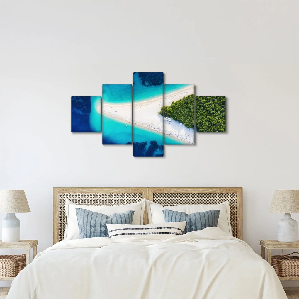 Obraz - Ostrav Hvar, Chorwacja (125x70 cm)