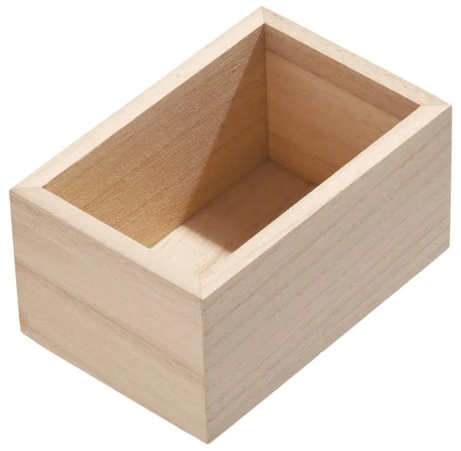 Organizer kuchenny z drewna paulownia iDesign, 12,7x8,4 cm