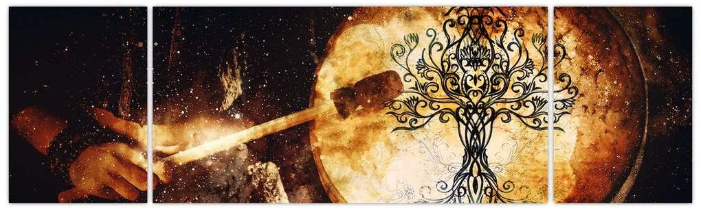 Obraz - Tajemnicze drzewo życia (170x50 cm)
