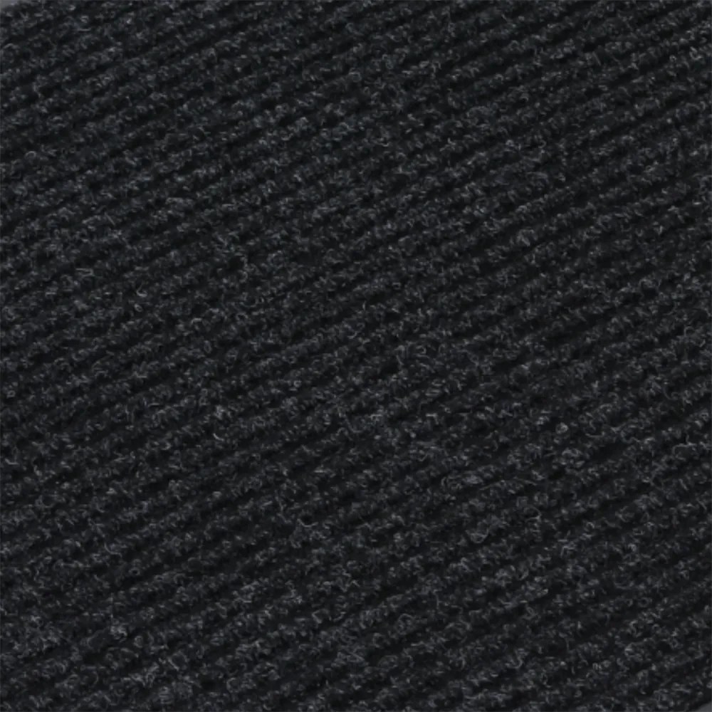 Trwała mata wejściowa z PVC 1+1 GRATIS, dywanowa, 90 x150 cm, czarna