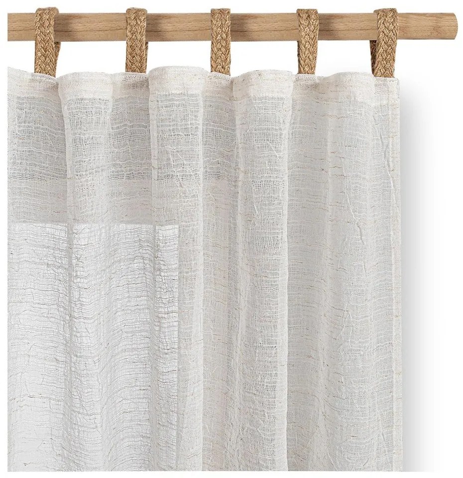 Kremowa zasłona 140x250 cm Drimar – Restilo